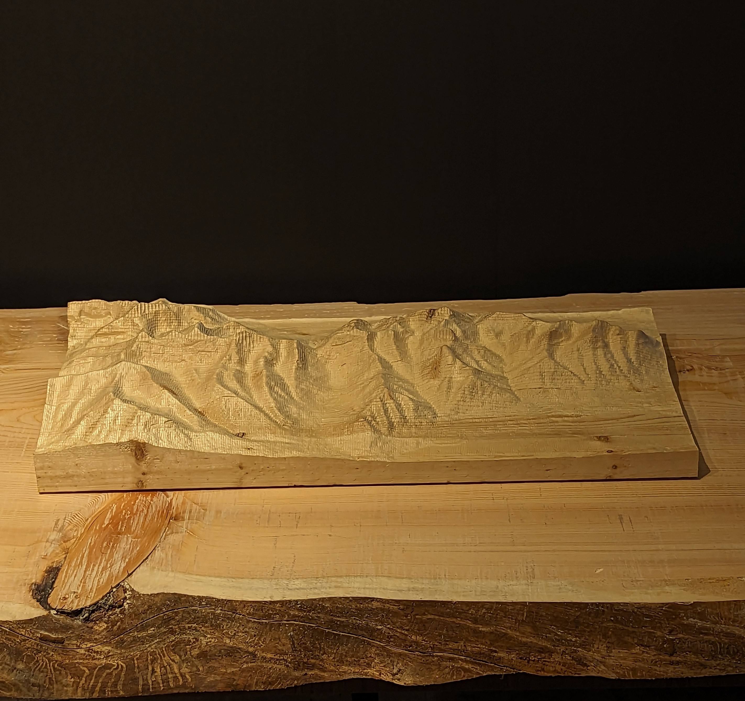 Topographic Table Art